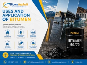 uses and application of bitumen, bitumen uses, bitumen 60/70 usage