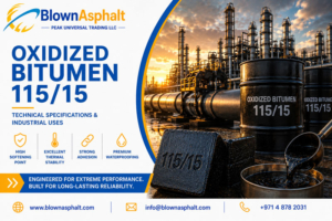 Oxidized Bitumen 115/15 Specifications, Blown asphalt 115/15