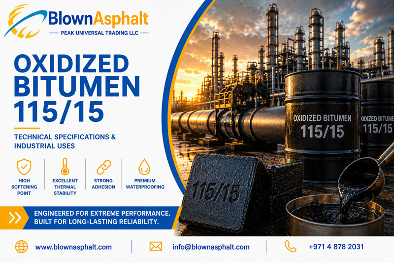 Oxidized Bitumen 115/15 Specifications